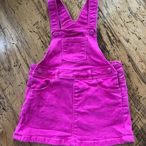 Pink Gap baby girls 18-24 month skirted jumpsuit